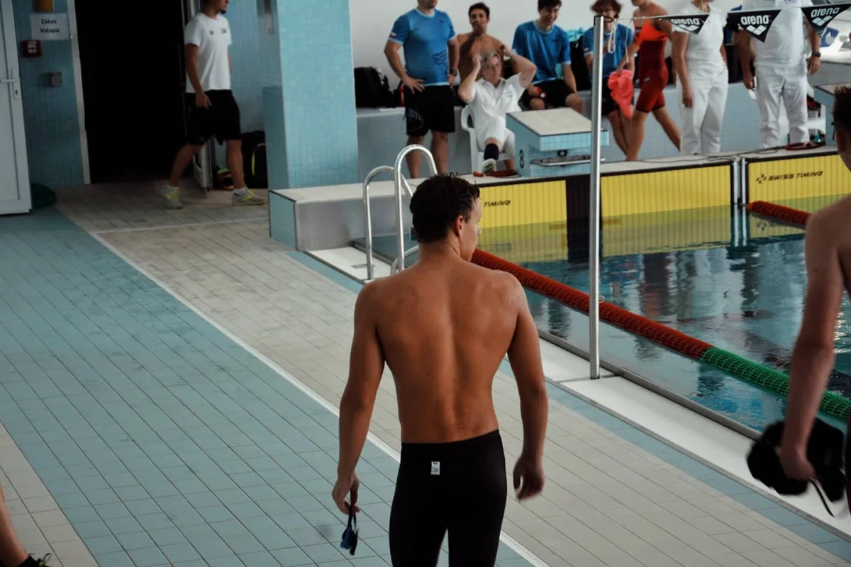 Schwimmen — Kursatmosphäre